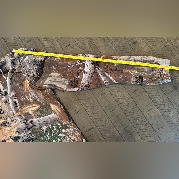 Columbia Men's Realtree Camo 1/4 zip jacket Size Small LIKE NEW - Picture 7 of 8